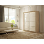 Szafa przesuwna Piro II 120 Połysk Lacobel