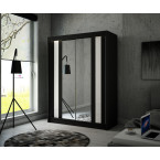 Szafa przesuwna Kama 120 Połysk Lacobel