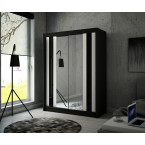 Szafa przesuwna Kama 150 Połysk Lacobel