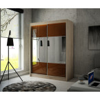 Szafa przesuwna Rala 120 Połysk Lacobel