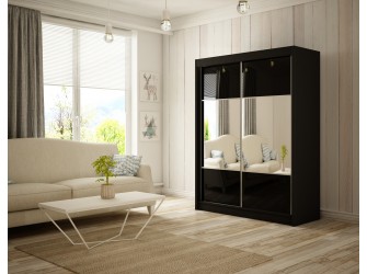 Szafa przesuwna Rala 200 Połysk Lacobel