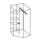 Szafa Narożnikowa Garret 26