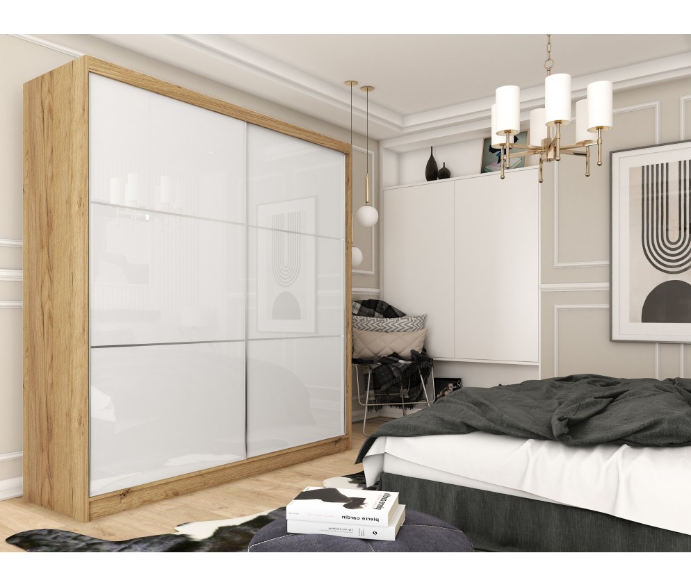 Szafa przesuwna Derino 200 Połysk