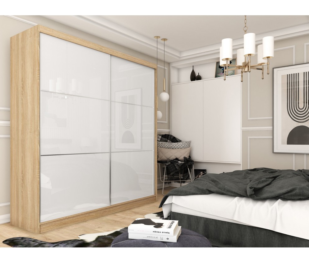 Szafa przesuwna Derino 200 Połysk