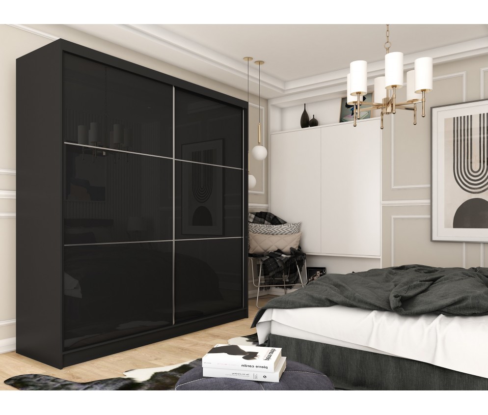 Szafa przesuwna Derino 200 Połysk