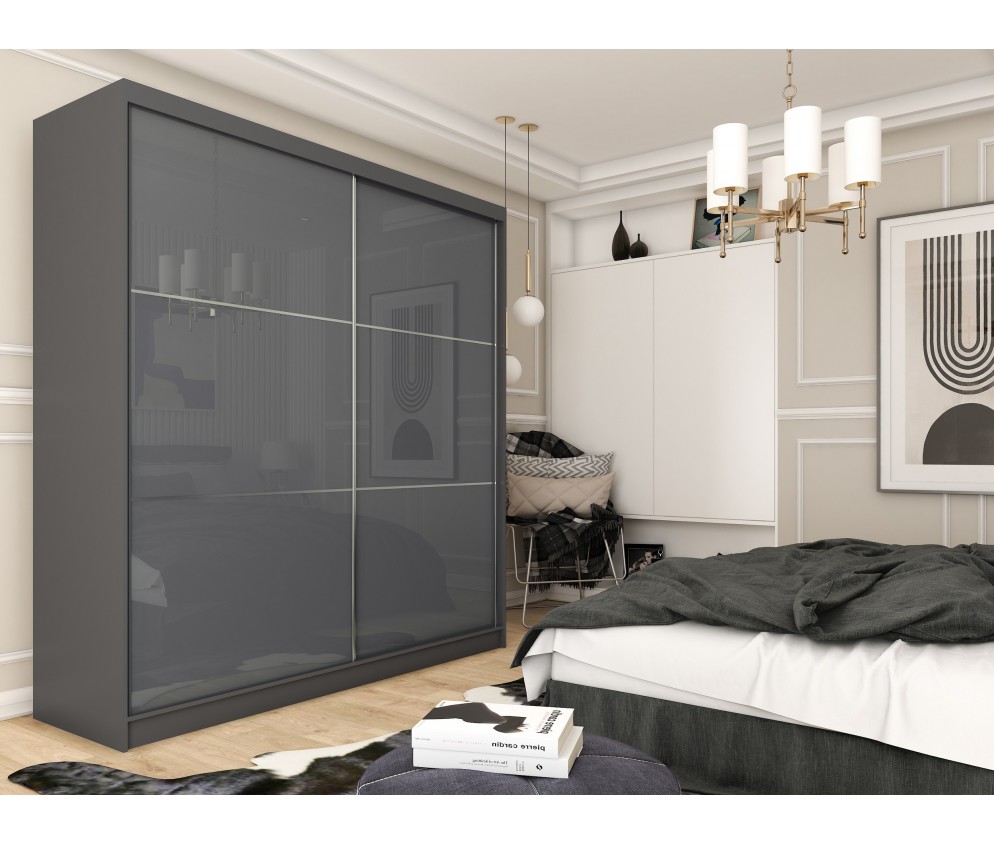 Szafa przesuwna Derino 200 Połysk