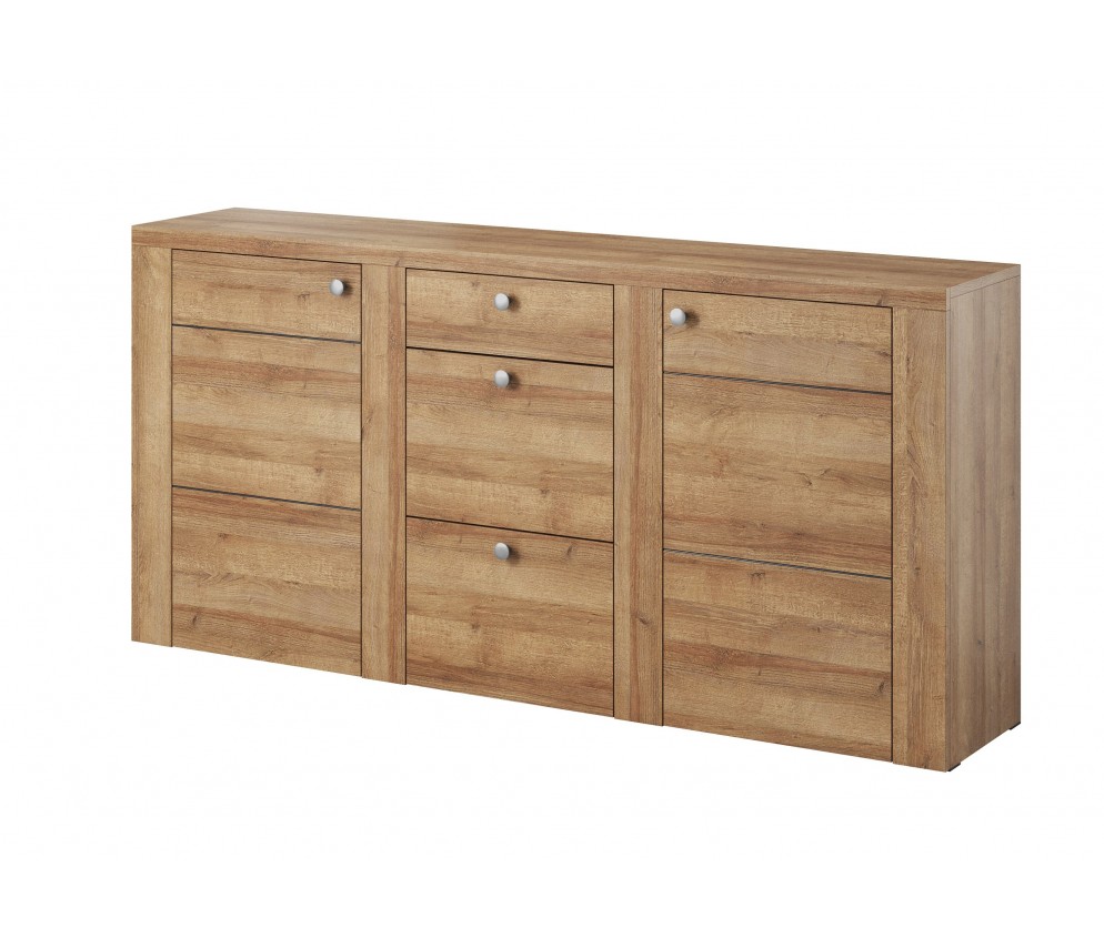 Komoda 2D3S Lora Dąb Riviera Jasny