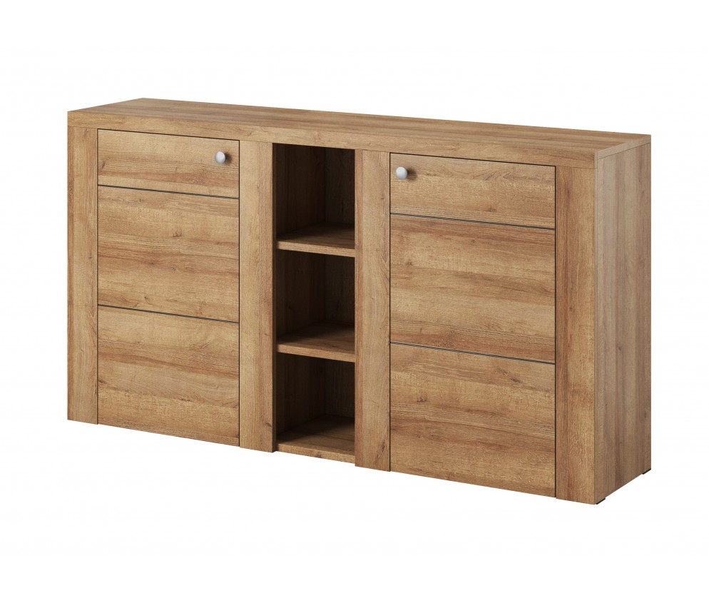 Komoda 2D Lora Dąb Riviera Jasny