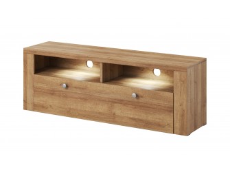 Szafka RTV Lora Dąb Riviera Jasny