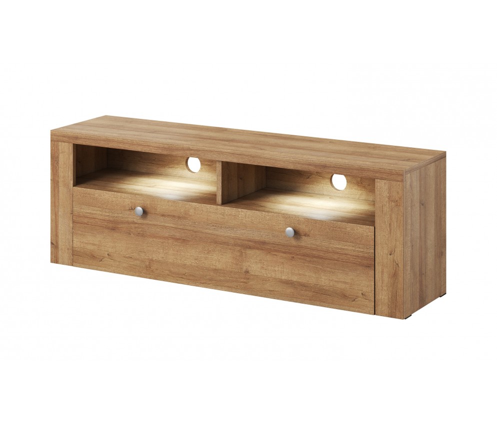 Szafka RTV Lora Dąb Riviera Jasny