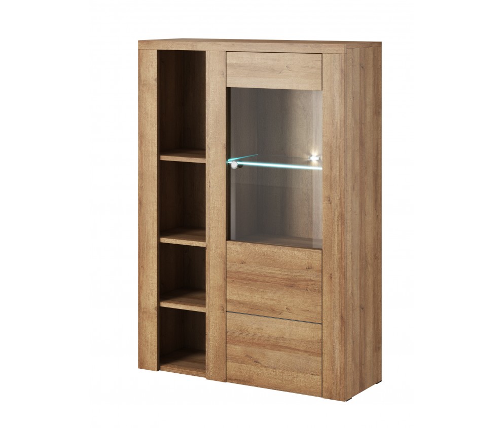 Komoda Wysoka 1D Lora Dąb Riviera Jasny