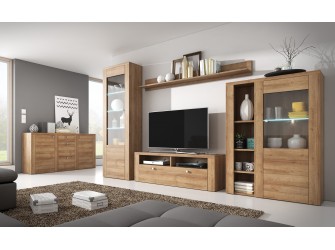 Meblościanka Lora Dąb Riviera Jasny