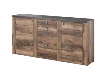 Komoda 2D3S Lora Satin/Touchwood