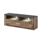 Szafka RTV Lora Satin/Touchwood