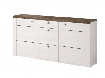 Komoda 2D3S Lora Sibiu Larche/Sonoma Trufel