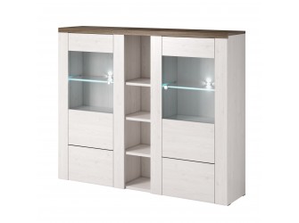 Komoda Wysoka 2D Lora Sibiu Larche/Sonoma Trufel