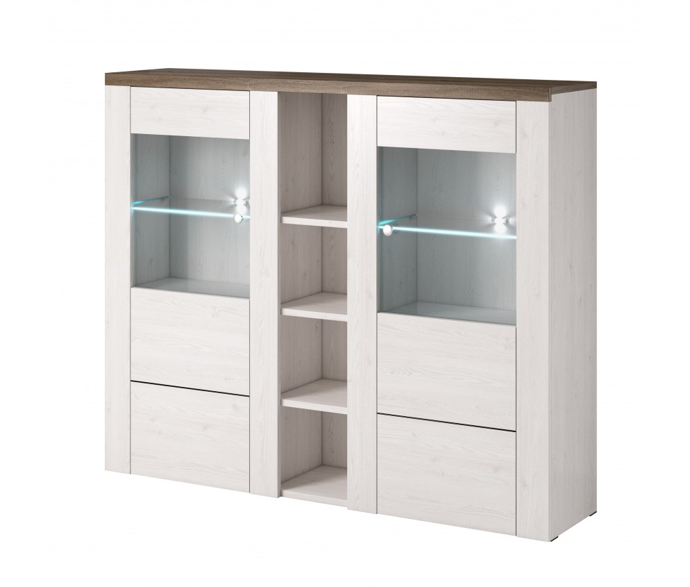 Komoda Wysoka 2D Lora Sibiu Larche/Sonoma Trufel