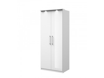 Szafa 2D Combo Biały/Biały Połysk