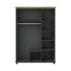 Szafa Evora 3D2S Zielony/Dąb Lefkas