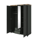 Szafa Evora 3D2S Zielony/Dąb Lefkas