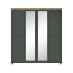 Szafa Evora 4D Zielony/Dąb Lefkas