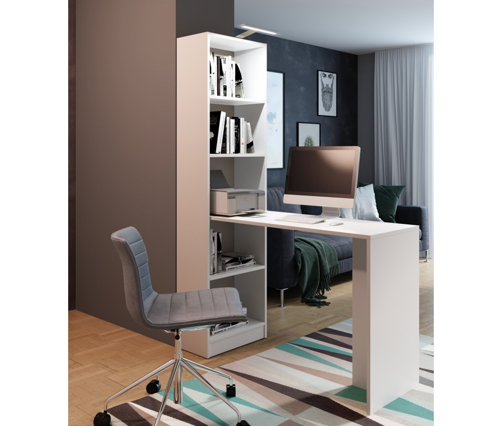 Biurko z regałem B-1 3 kolory