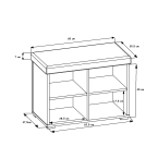 Szafka na buty Megi 65 Standard