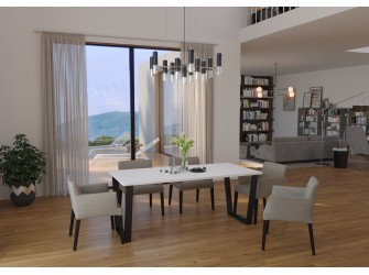 Stoł Cezar 138x67 3 kolory