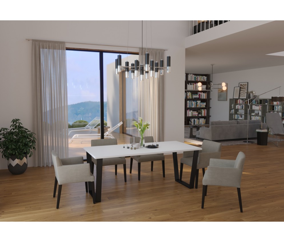 Stoł Cezar 138x67 3 kolory