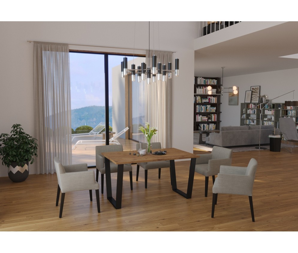 Stoł Cezar 138x67 3 kolory