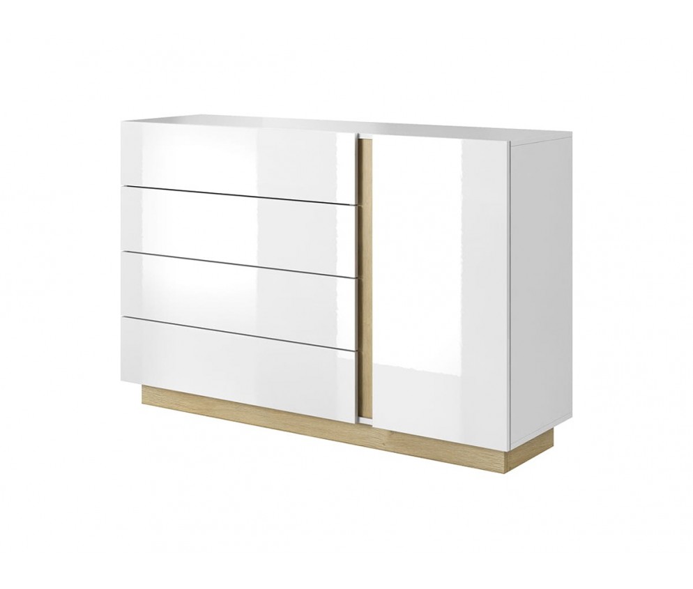 Komoda Coro 138 1D4S Połysk