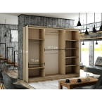 Szafa przesuwna Kristo 250