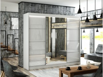 Szafa przesuwna Vilo III 250 Połysk