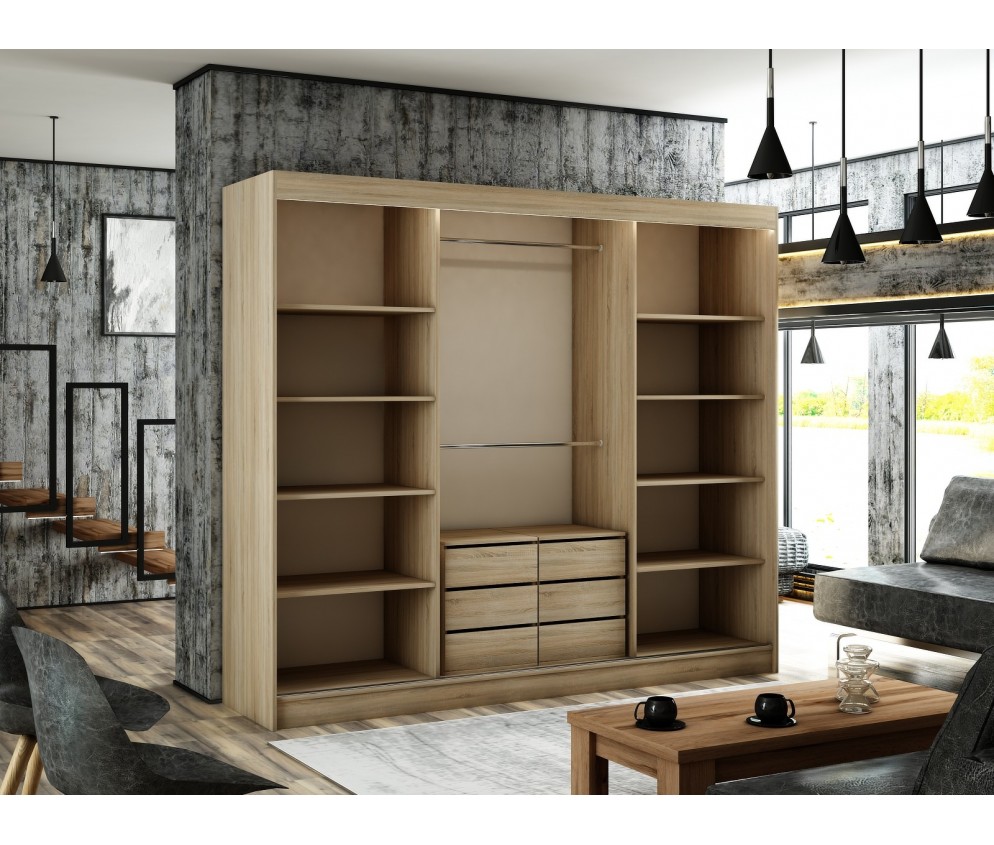 Szafa przesuwna Piro 250 Połysk