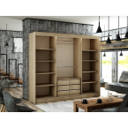 Szafa przesuwna Piro II 250 Połysk