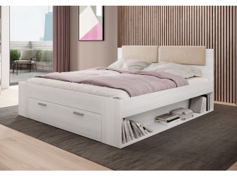 Łóżko z szufladą Lako Abisko Ash 180/200 cm