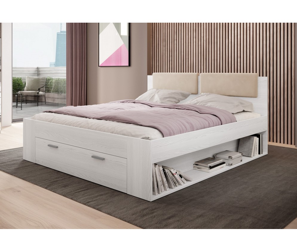 Łóżko z szufladą Lako Abisko Ash 180/200 cm