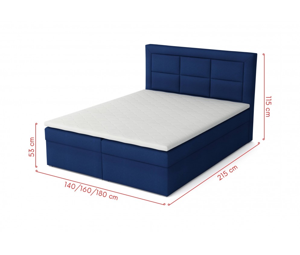 Łóżko kontynentalne Classo 180x200