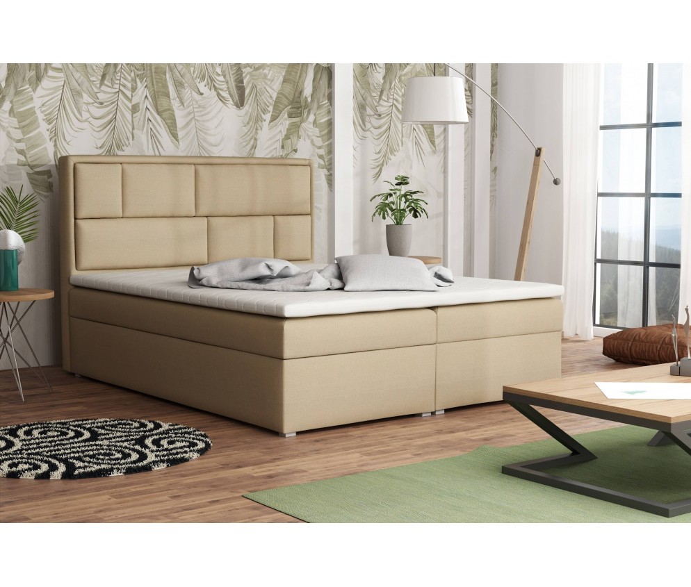 Łóżko kontynentalne Dera 180x200