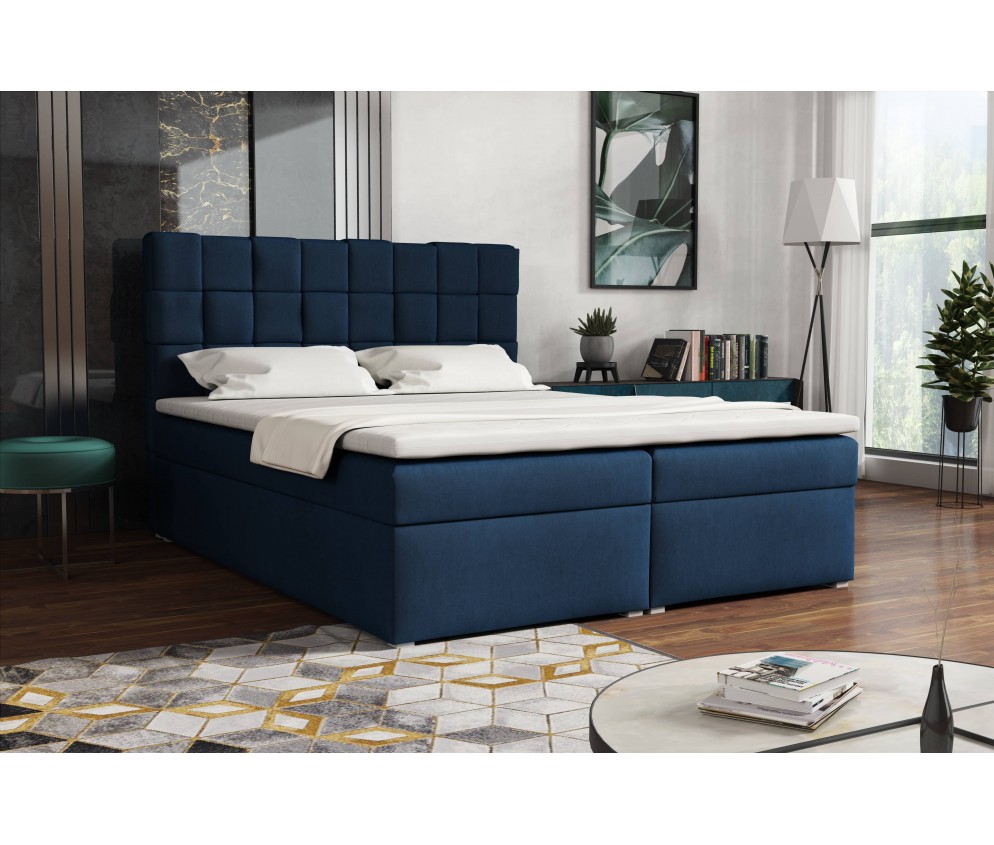 Łóżko kontynentalne Mola 180x200