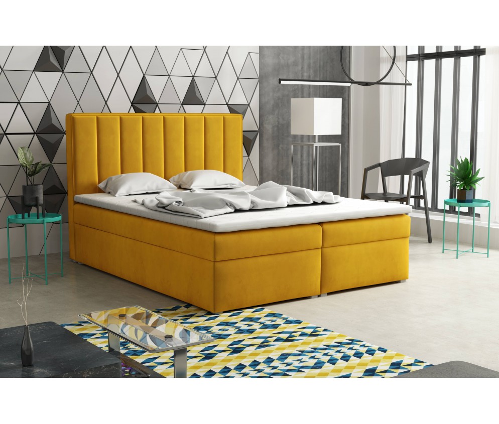 Łóżko kontynentalne Ido 160x200