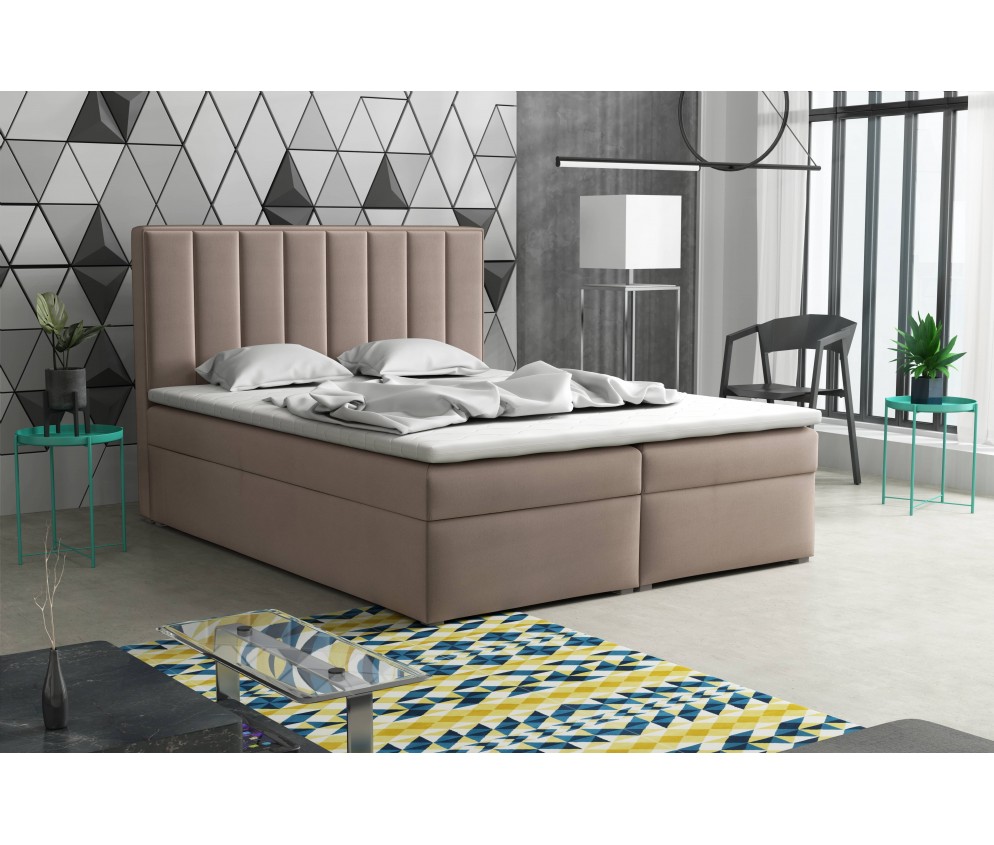 Łóżko kontynentalne Ido 180x200