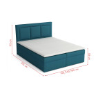 Łóżko kontynentalne Modo 160x200