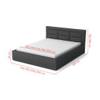 Łóżko Tapicerowane Class 160x200