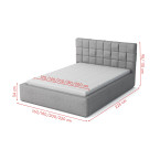 Łóżko Tapicerowane Moli 120x200