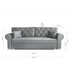 Sofa 3-osobowa Melo Pic
