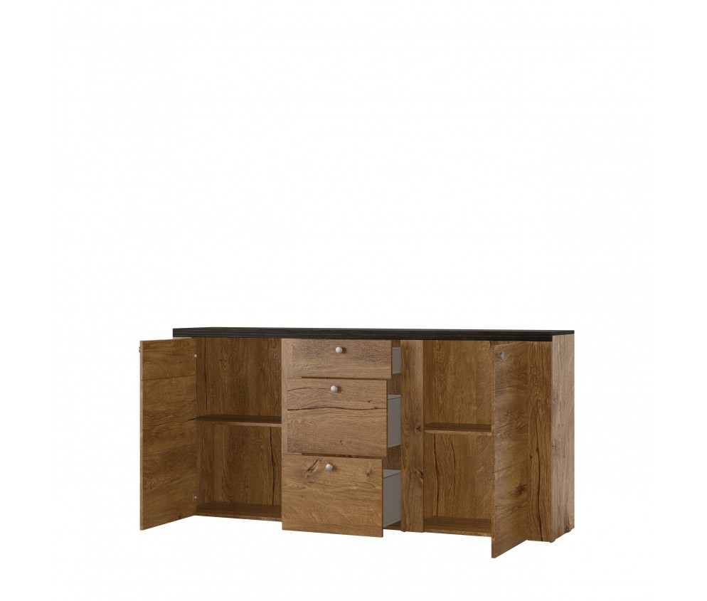 Komoda Lora 2D3S Dąb Lefkas/Touchwood