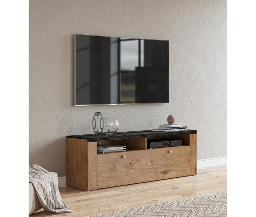 Komoda RTV Lora Dąb Lefkas/Touchwood