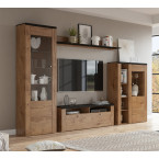 Meblościanka Lora Dąb Lefkas/Touchwood