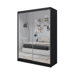 Szafa przesuwna Deloro 160 Czarna